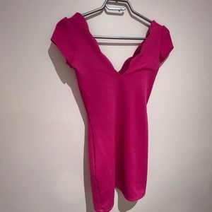 Cooperative hot pink dress size extra small.